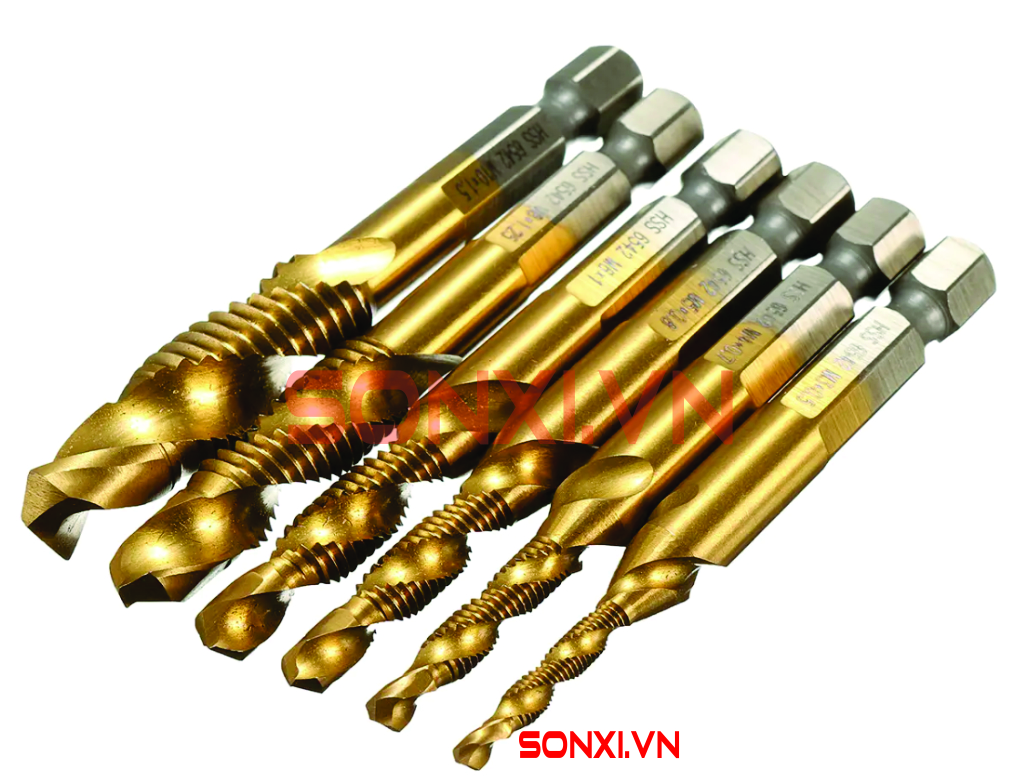 mũi khoan inox mạ titan