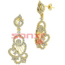 BÔNG TAI CAM XI MẠ MẪU ĐẸP